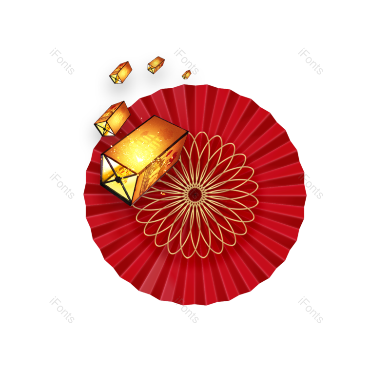 中国风图片,素材元素,喜庆PNG,红色免抠素材